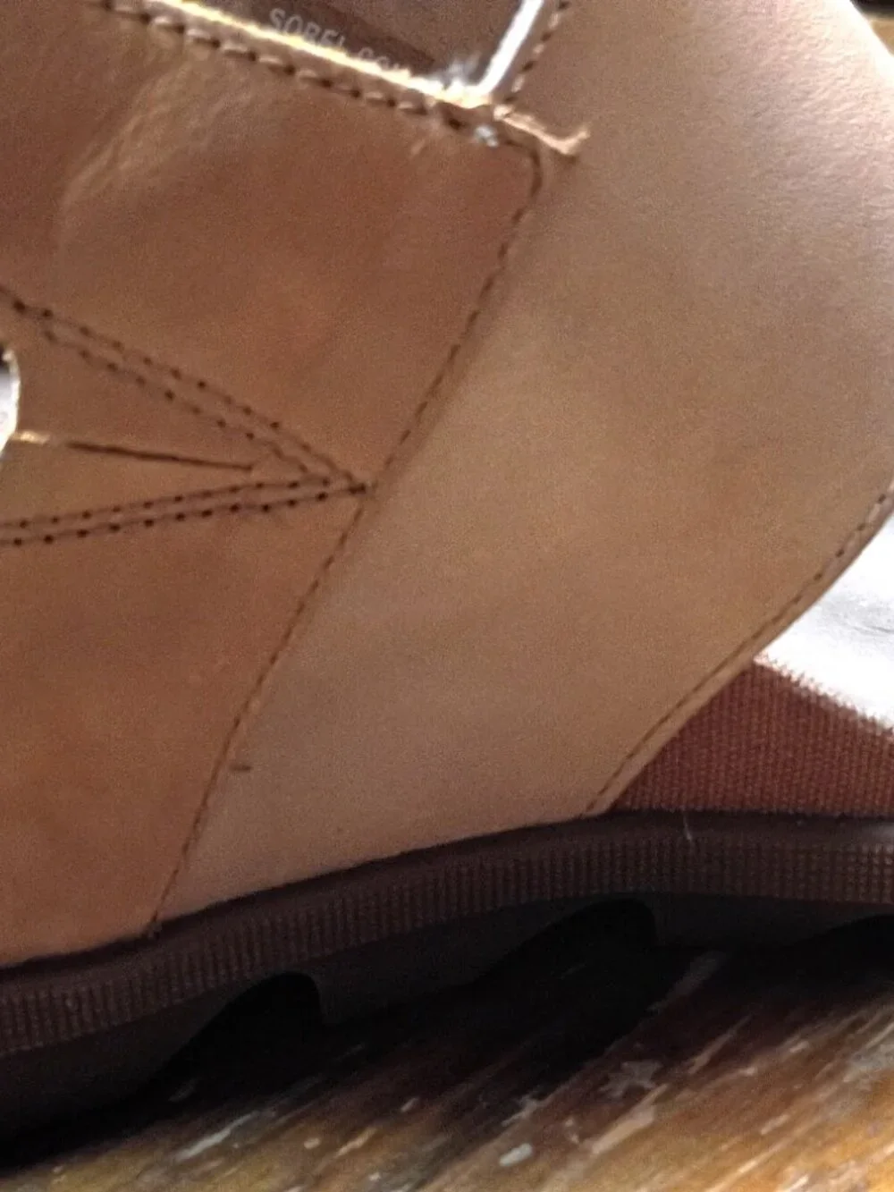 Sorel Janie ll Slingback Wedge Sandals - Womens size 8.5 - Tan